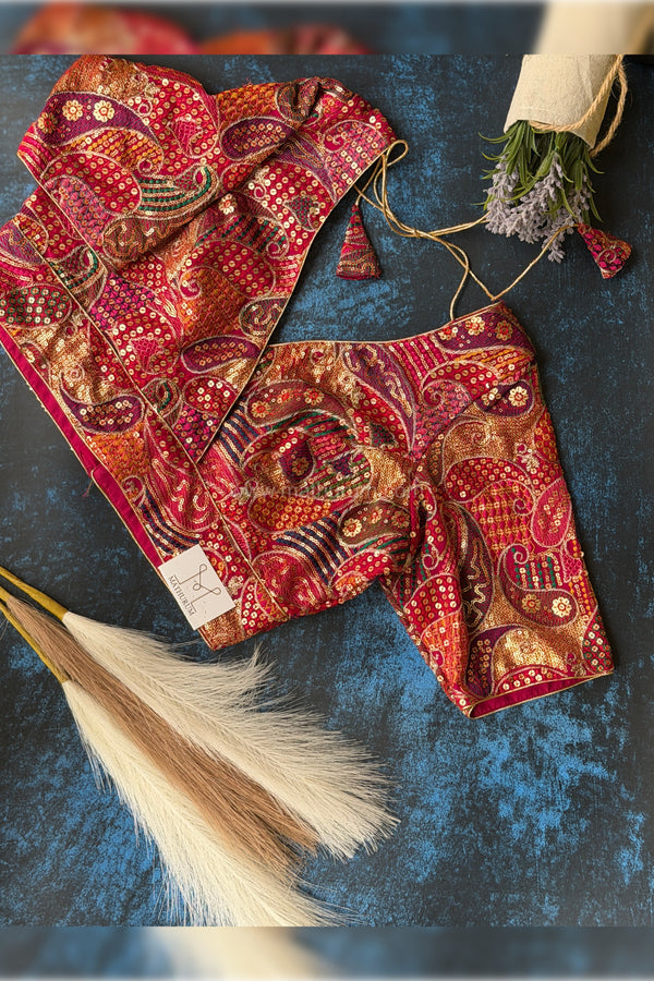 Aradhya- Pink Blouse