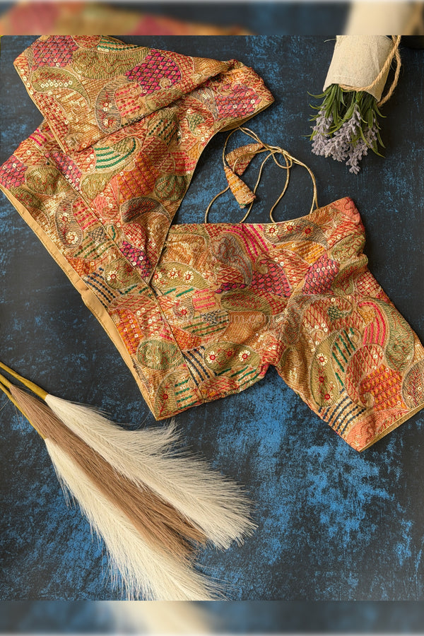 Aradhya- Beige Blouse