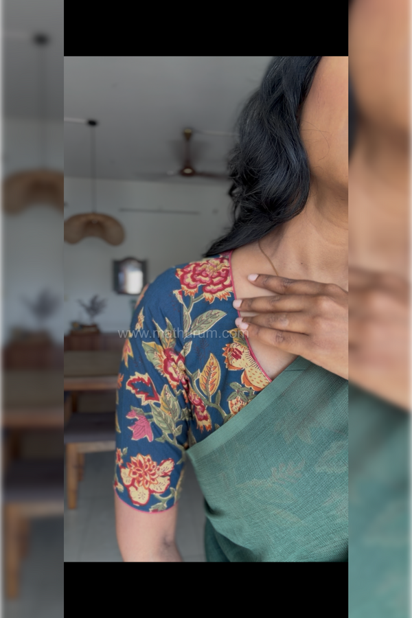 Champaka - Blue Blouse