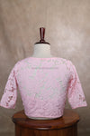 Rosette- Baby Pink Blouse (Elbow Sleeve)
