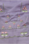 Pearl- Lilac Embroidery Saree