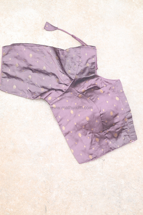 Mayuri- Purplish Grey Blouse