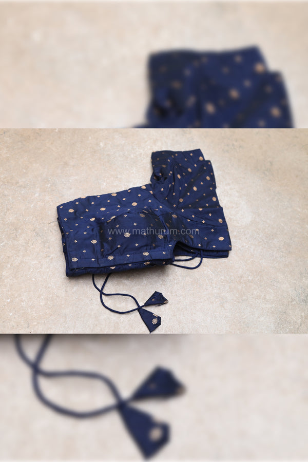 Mayuri- Navy Blue Blouse