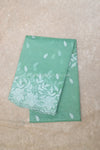 Hazel- Pastel Green Embroidery Saree