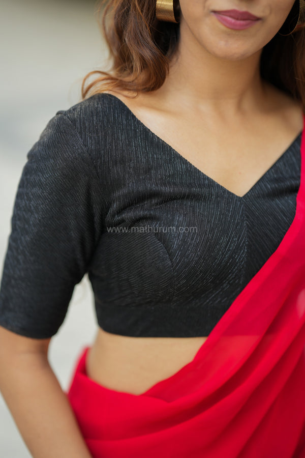 Cara Luxe- Black Blouse