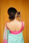 Nayan Plain- Rani Pink