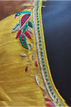 Svarnima- Mustard Zardosi Blouse