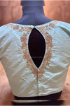 ISHQ- Powder Blue Zardosi Blouse