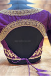 NILA- Wine Zardosi Blouse