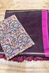 Ezhil- Brown Saree