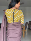 Pakshi- Mustard Blouse