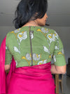 Mayurika- Green Blouse