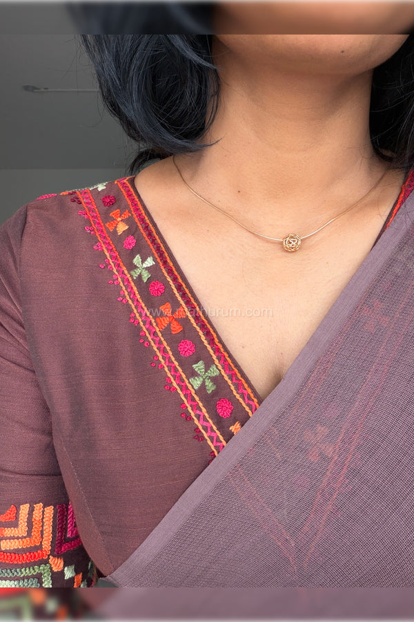 Coco Rush - Brown Blouse