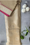 Thamarai - Tissue Silk Saree (Beige)