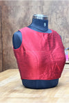 Vaigai- Maroon blouse 2.0 (Attachable Sleeves)